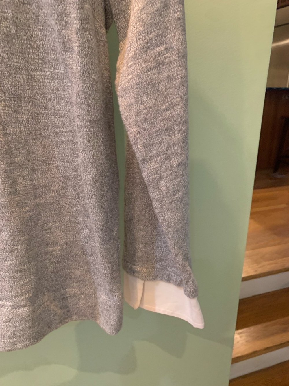 JCREW Peter Pan Collared Sweatshirt - Picture 9 of 9